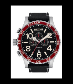 MONTRE NIXON chronograph Chrono Leather  DERNIERE CHANCE