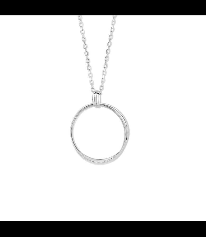 NAIOMY collier argent cercle longueur 42- 45cm