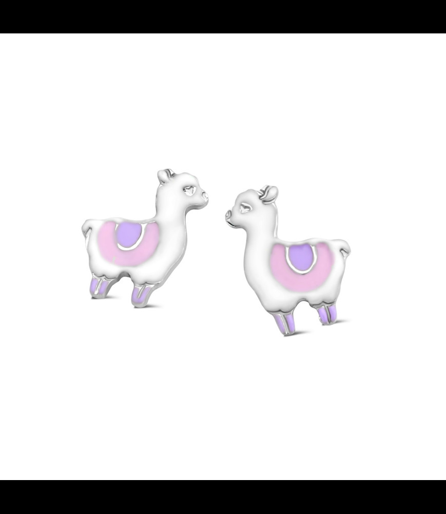 NAIOMY PRINCESS boucles d oreilles argent LAMA