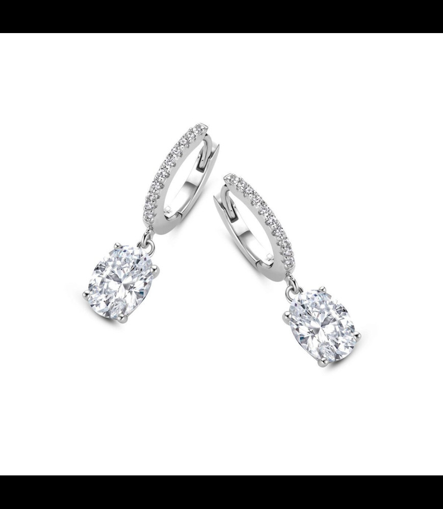 NAIOMY Boucles d'oreilles en argent serties d' Oxydes