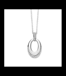 NAIOMY Collier argent et oxydes de zirconium