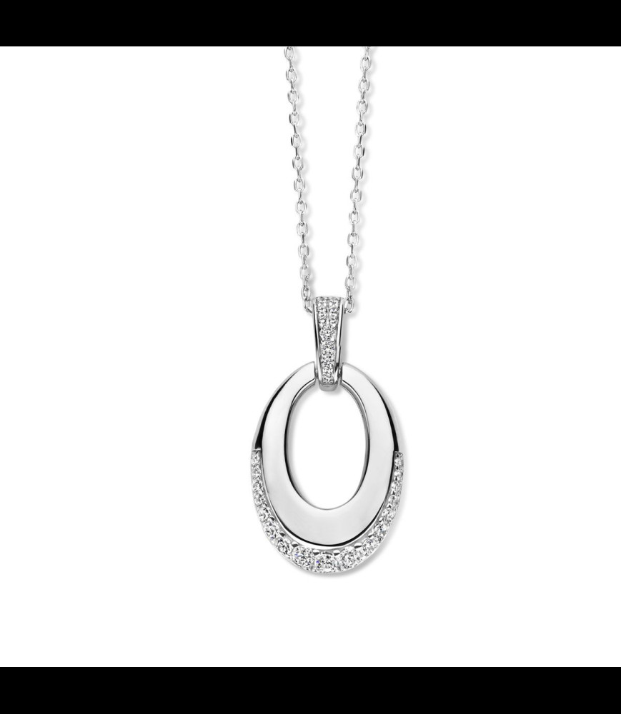 NAIOMY Collier argent et oxydes de zirconium