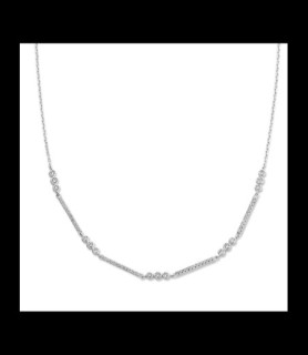 NAIOMY Collier argent et oxydes de zirconium