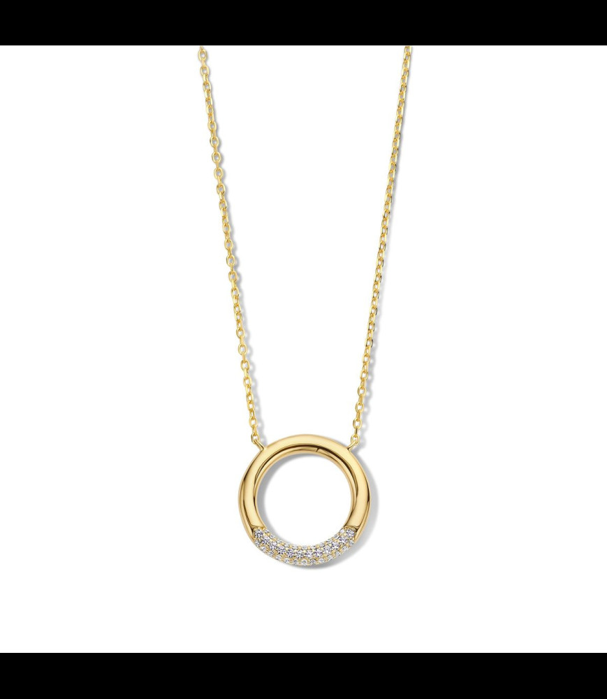 NAIOMY Collier plaqué or oxydes de zirconium