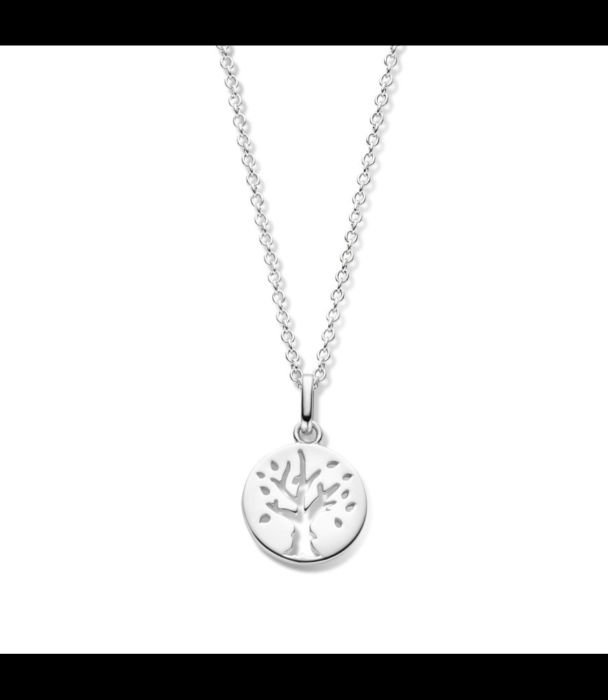 NAIOMY Collier argent arbre de vie