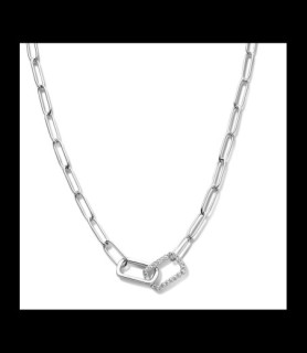 NAIOMY Collier argent et oxydes de zirconium