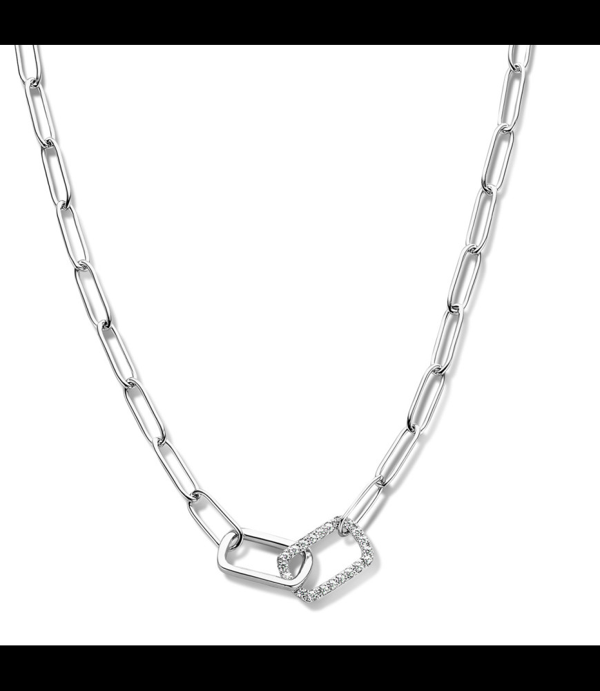 NAIOMY Collier argent et oxydes de zirconium