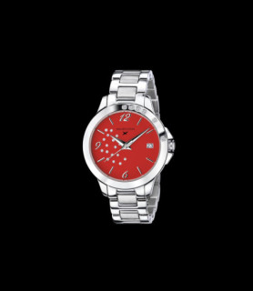 MONTRE FEMME SO URGENT ROUGE