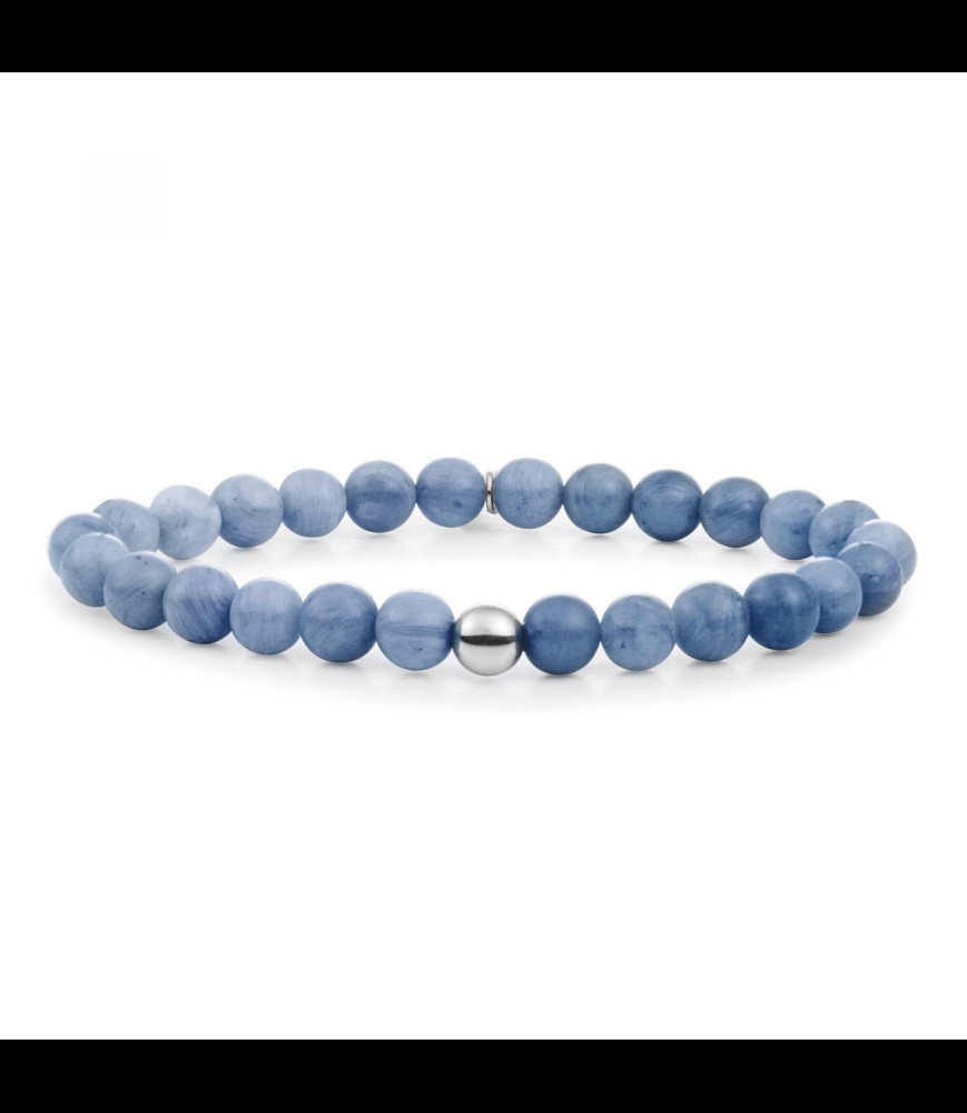 SPARKLING Bracelet argent et aventurine