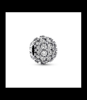 PANDORA Charm Rond Pavé Scintillant