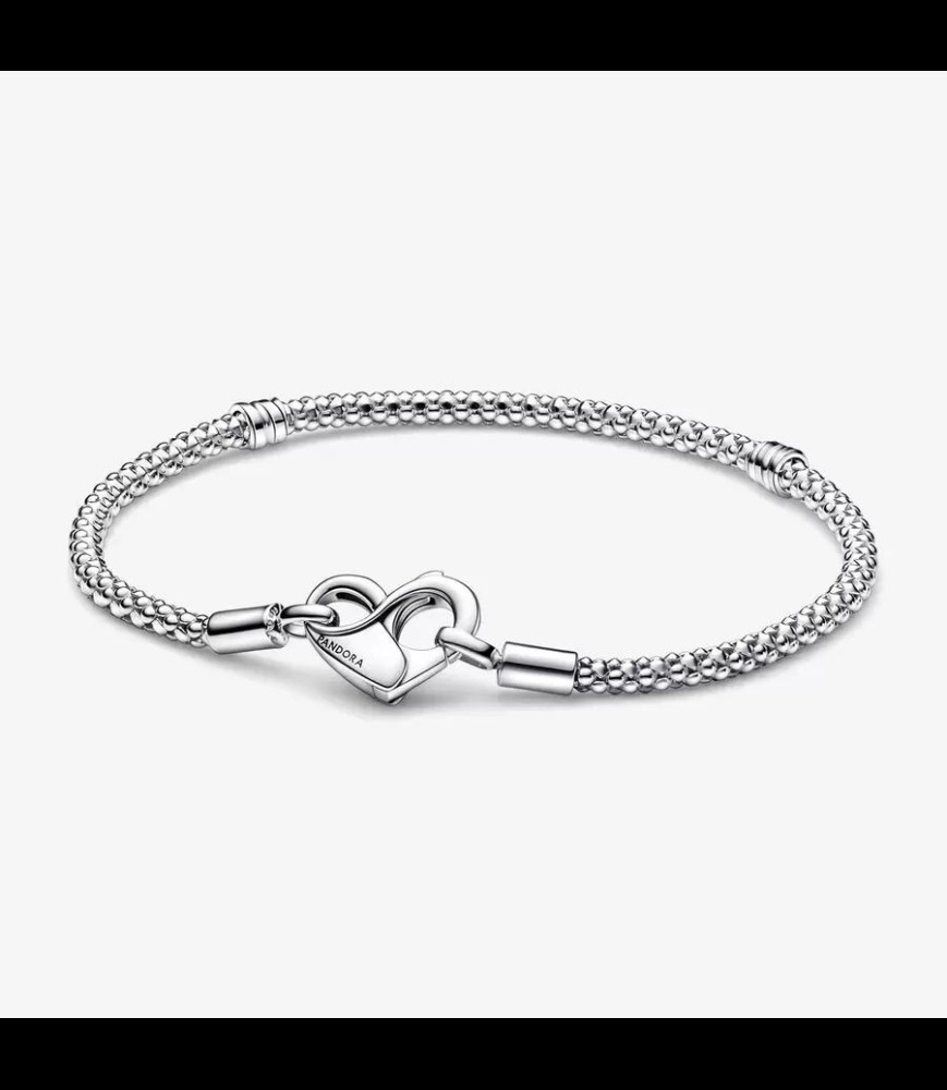 PANDORA Bracelet Chaîne Cloutée
