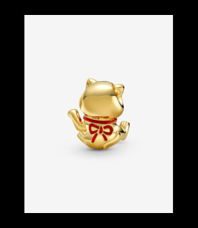 PANDORA Charm Chat Porte-Bonheur Adorable