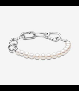 PANDORA Bracelet Perle de Culture d'Eau Douce Traitée Pandora ME