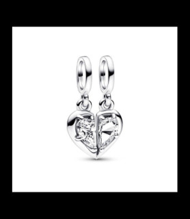 PANDORA Charm Pendant Séparable Mère & Fille
