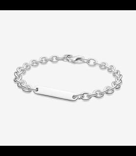PANDORA Bracelet à Maillons Barre Gravable