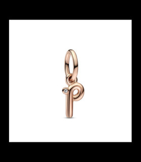 PANDORA Charm-pendentif Lettre P script