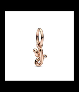 PANDORA Charm-pendentif Lettre Y script
