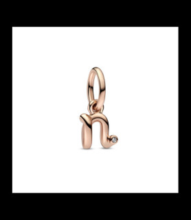 PANDORA Charm-pendentif Lettre N script