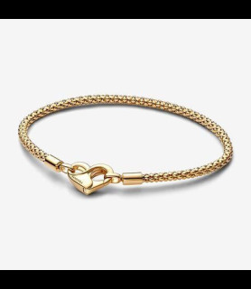 PANDORA Bracelet Chaîne Cloutée 17 CM