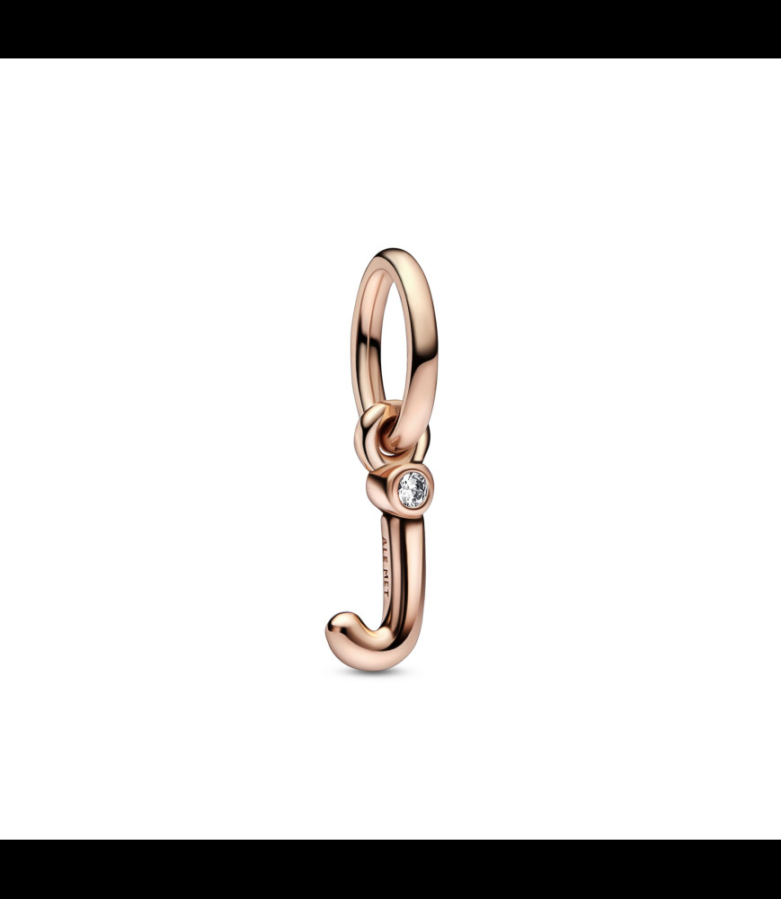 PANDORA Charm-pendentif Lettre J script