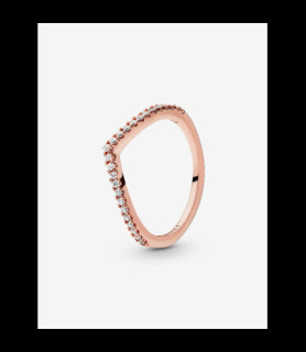 PANDORA Bague Vœu Scintillant Taille 58