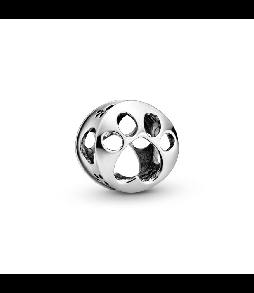 PANDORA Charm Empreinte de Patte Ajouré
