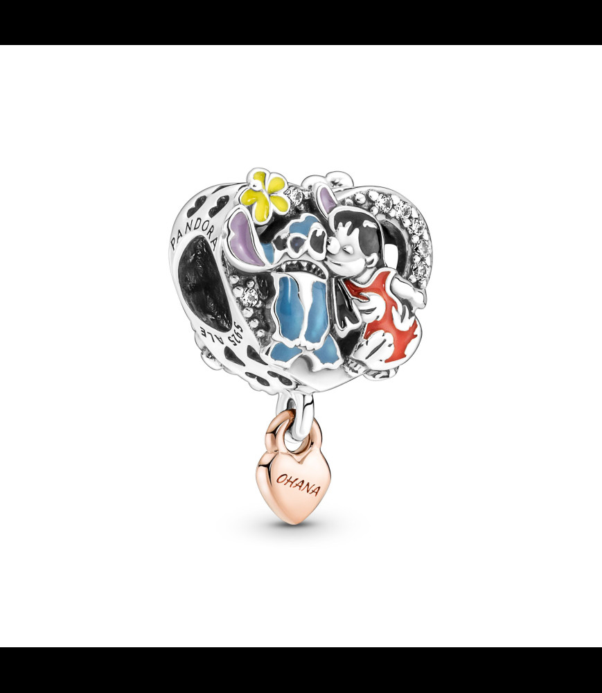 PANDORA Charm Ohana Lilo & Stitch de Disney 781682C01