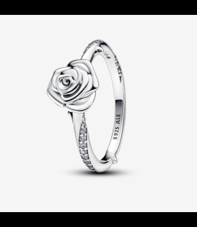 PANDORA Bague Rose en Fleur TAILLE 52