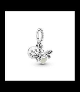 PANDORA Charm Pendant Luciole Phosphorescente