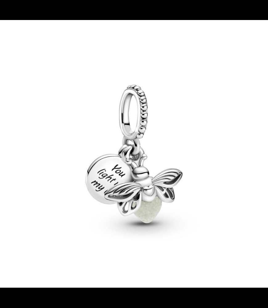 PANDORA Charm Pendant Luciole Phosphorescente