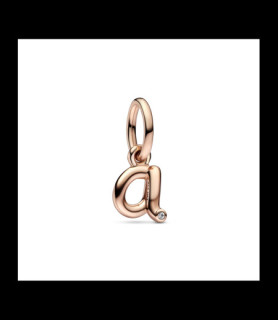 PANDORA Charm-pendentif Lettre A script