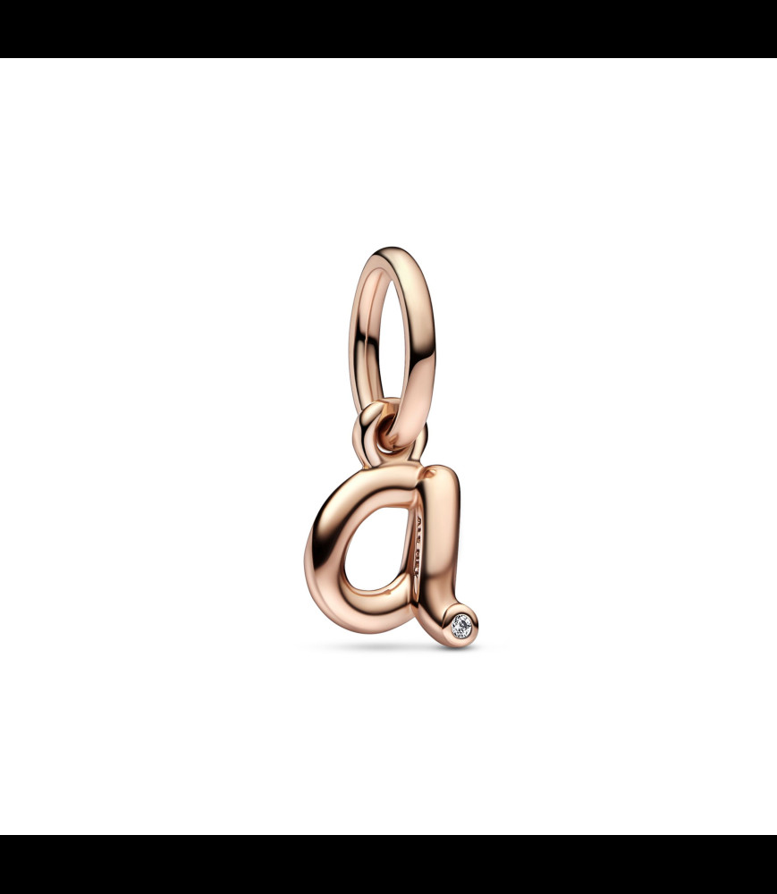 PANDORA Charm-pendentif Lettre A script