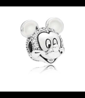 PANDORA Disney Mickey silver clip with clear cub