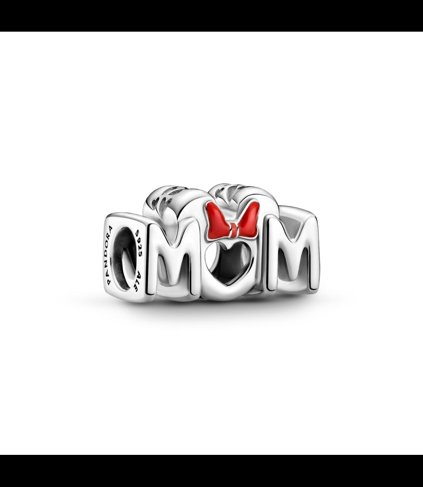 PANDORA Charm Disney x Pandora en Argent et Résine  MUM