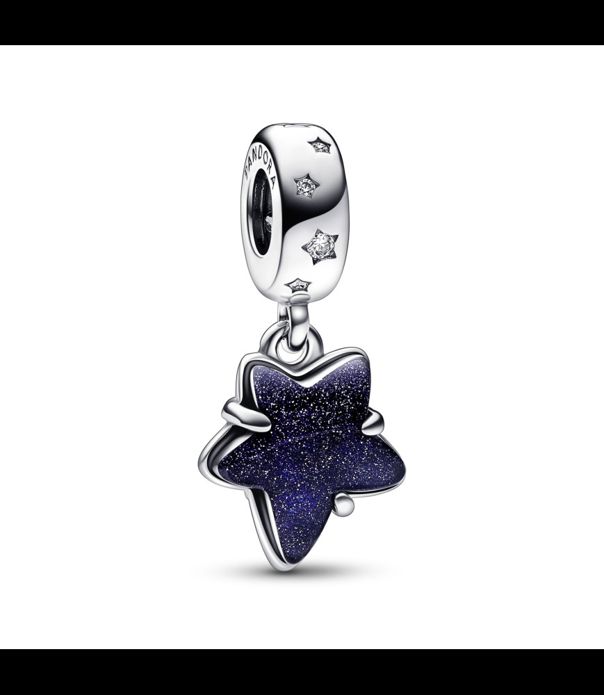 PANDORA Charm PANDORA Pendant Murano Étoile Céleste et Galaxie
