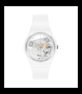 SWATCH SPOT TIME WHITE