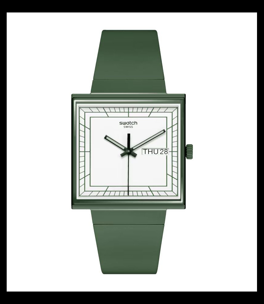 SWATCH montre WHAT IF…GREEN? so34g700