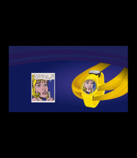 SWATCH GIRL BY ROY LICHTENSTEIN, THE WATCH