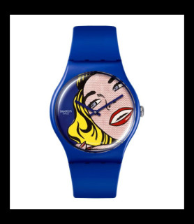 SWATCH GIRL BY ROY LICHTENSTEIN, THE WATCH