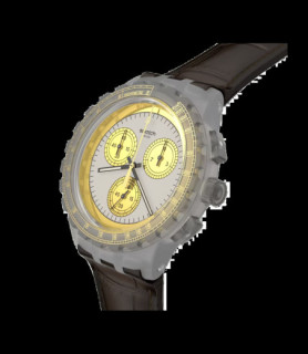 SWATCH montre GOLDEN RADIANCE  susm100