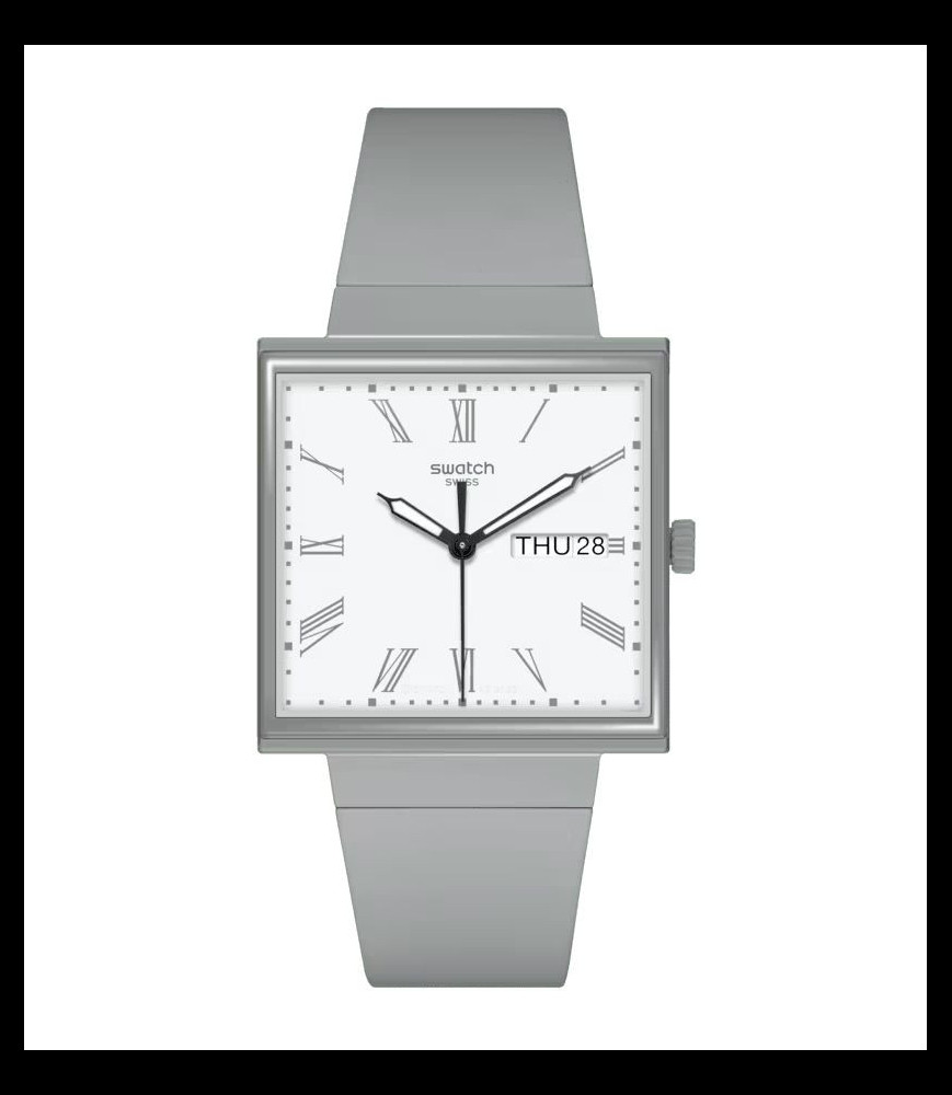 SWATCH montre WHAT IF…GRAY?  so34m700