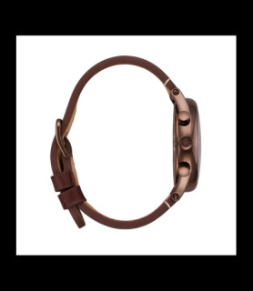 NIXON MONTRE Montre en cuir Nixon Station Chrono