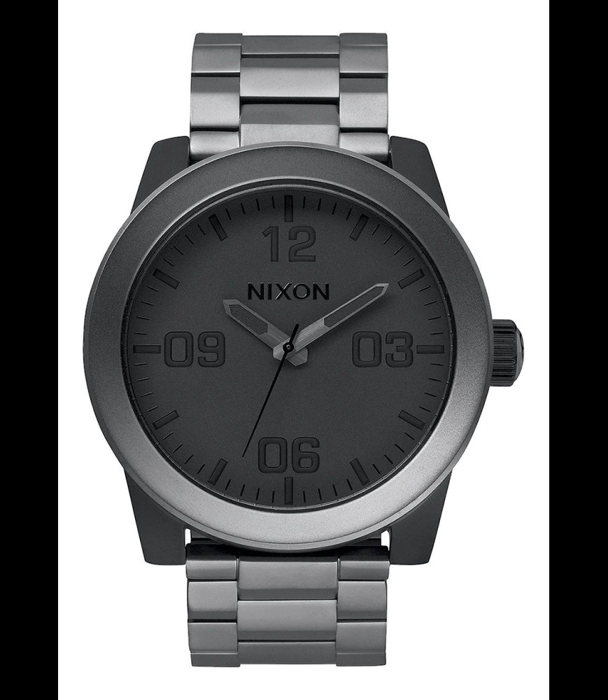 NIXON montre corporal matte black gun mettal