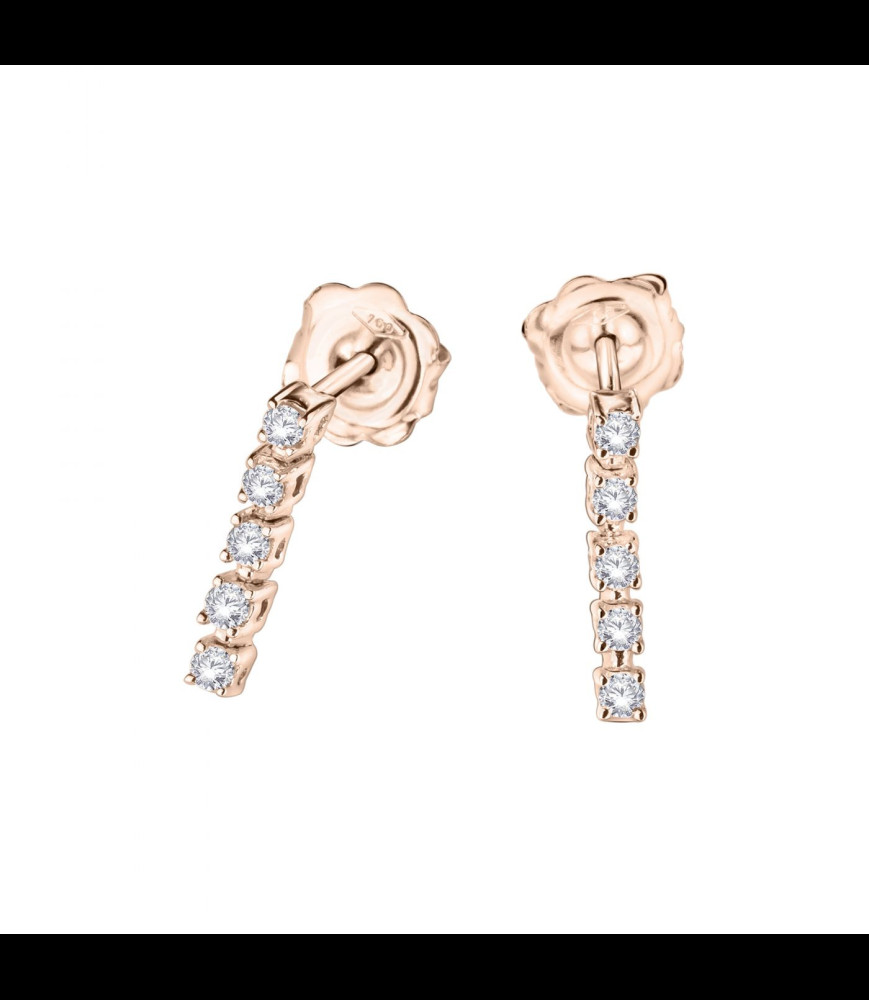 MAUBOUSSIN Boucles d'oreilles Trois grains d'amour