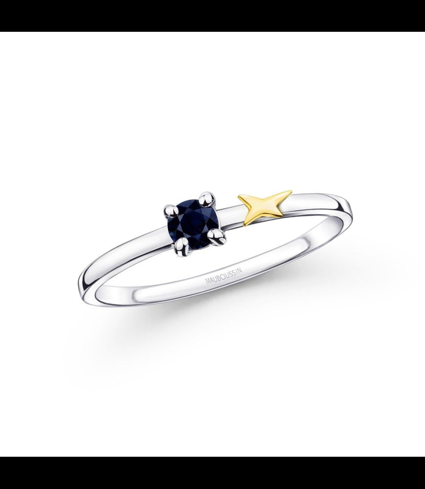 MAUBOUSSIN  Étoile Émotion Saphir DOIGT 54