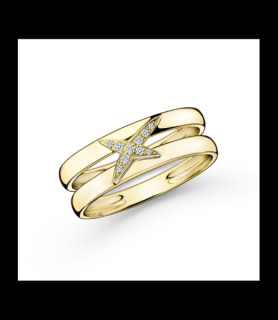 MAUBOUSSIN Bague Etoilement Divine Or jaune, diamants DOIGT 54 OU 56 à préciser