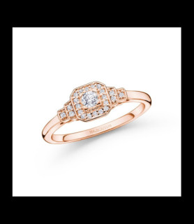 MAUBOUSSIN Bague UN AUTOMNE 1930 N°2 Or gris et diamants  DOIGT 55 uniquement