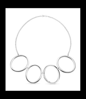 MAUBOUSSIN Collier Arabesque 1827 Argent 925 et diamants