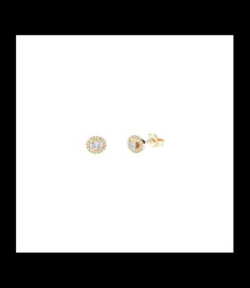 MAUBOUSSIN Boucles d'oreilles Vie, Liberté & Amour Or jaune, diamants