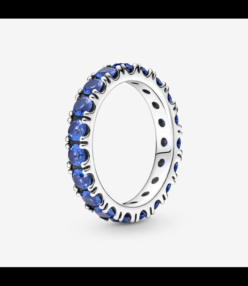 PANDORA Bague Éternité Rang Scintillant DOIGT 58